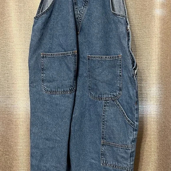 Noisy May Light Denim Overalls - Picture 8 of 12